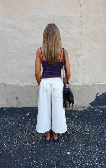 Oatmeal Lounge Capris
