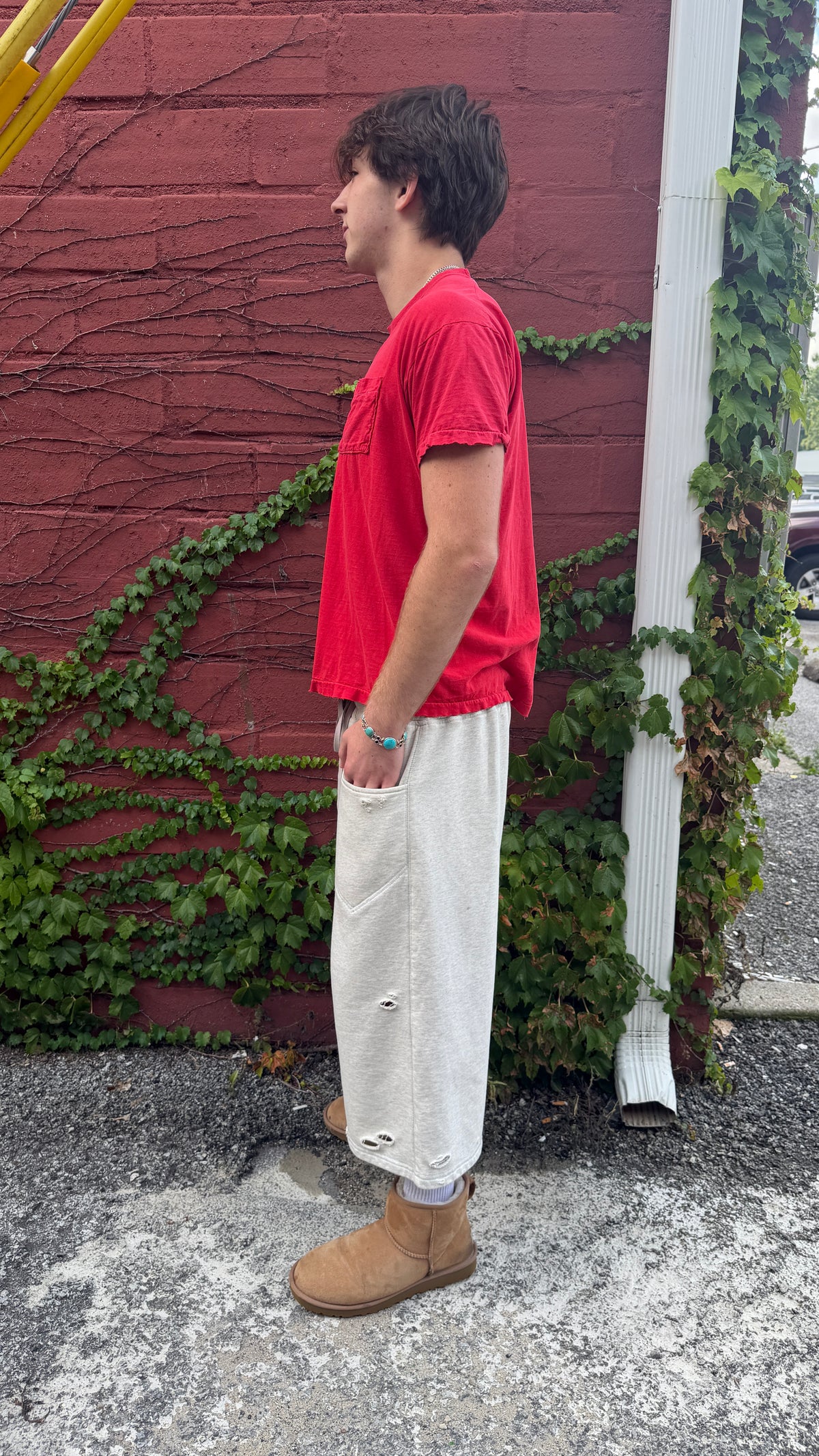 Oatmeal Lounge Capris